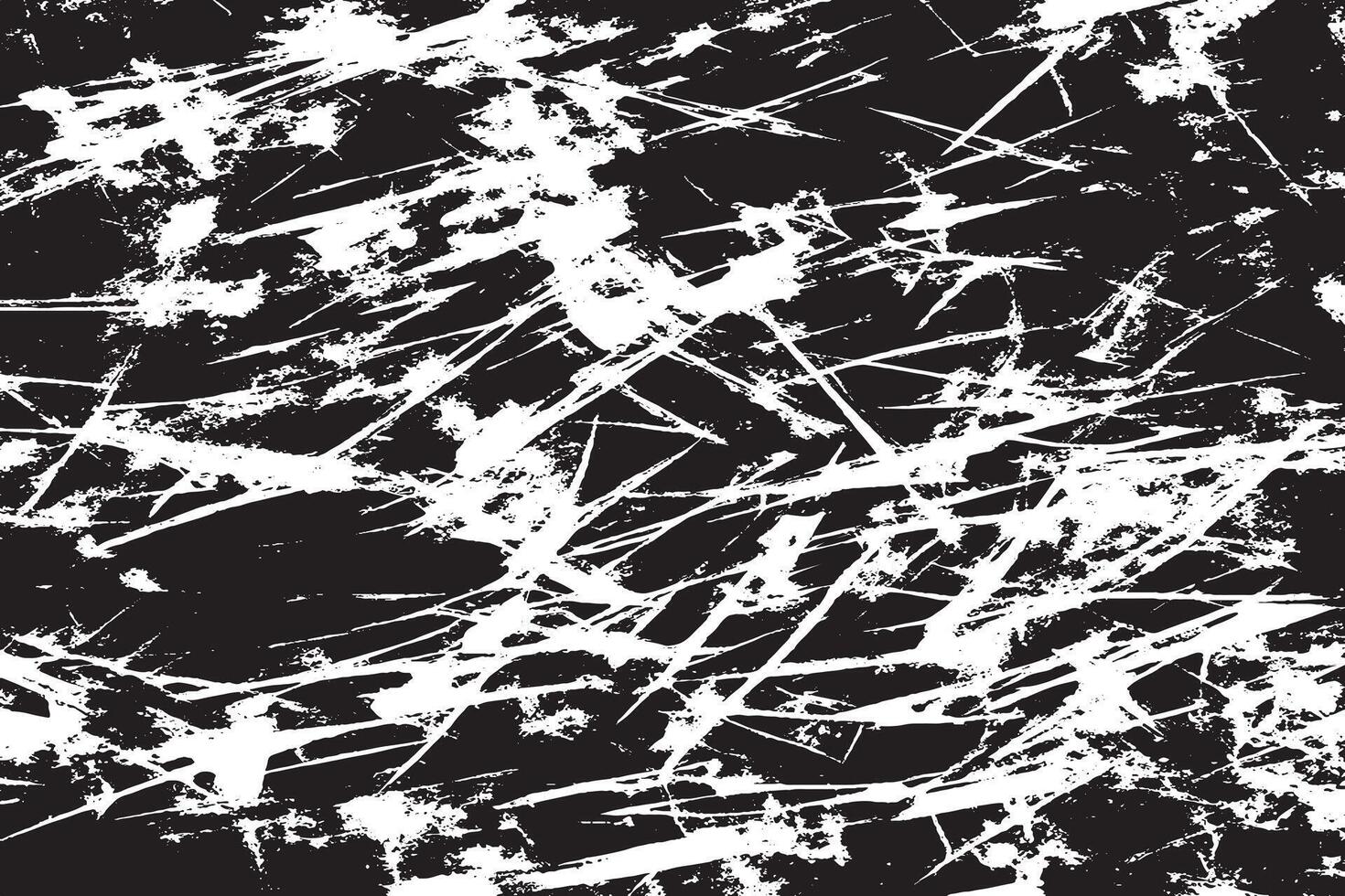 black monochrome grunge texture on white background, grunge overlay background texture vector