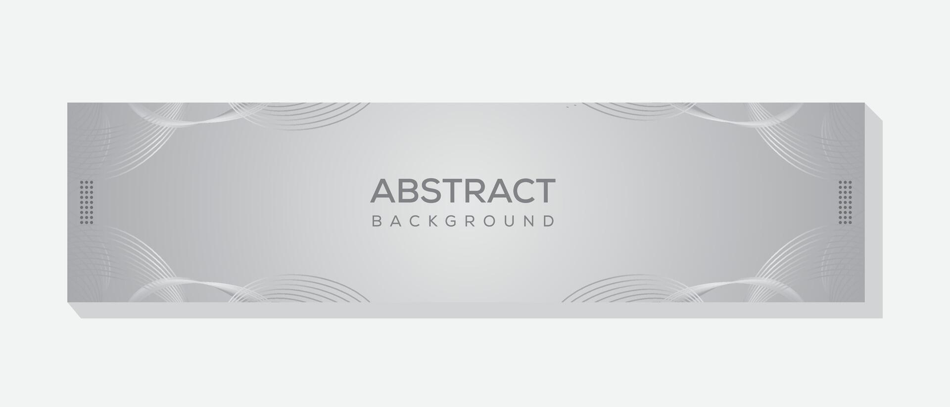 Simple and clean abstract background for social media cover photo use gradient light and dark white color use vector