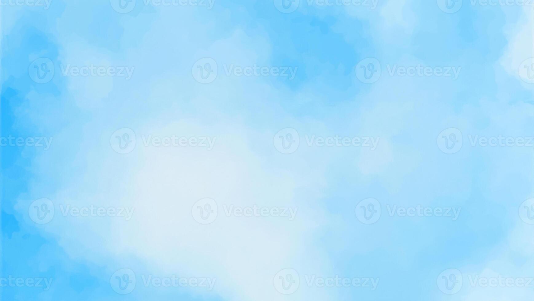 Blue Watercolor Texture, Ideal for Web Banners and Background Designs photo