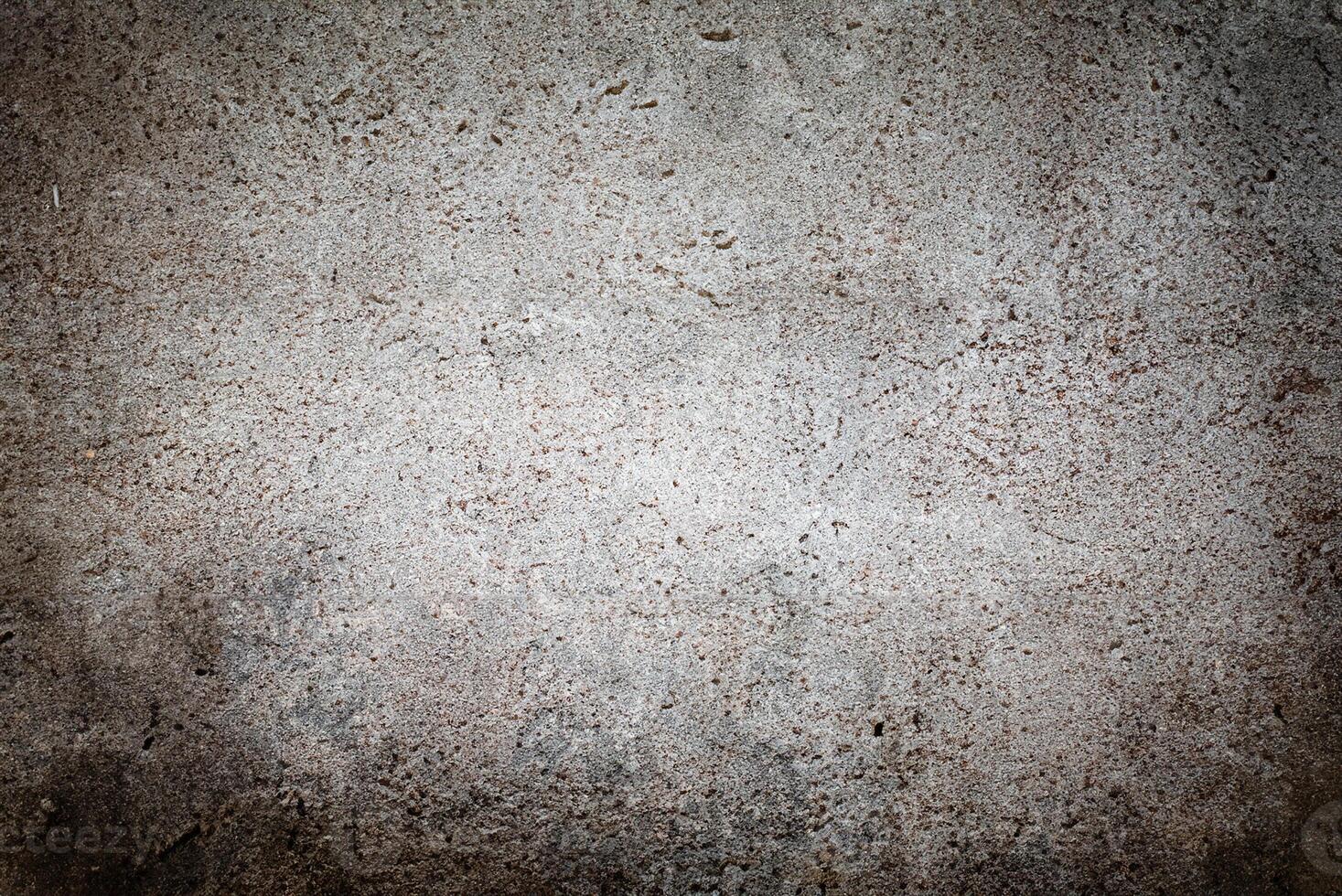 Abstract Background of Textured Raw Concrete Surface in Neutral Gray Tones. photo
