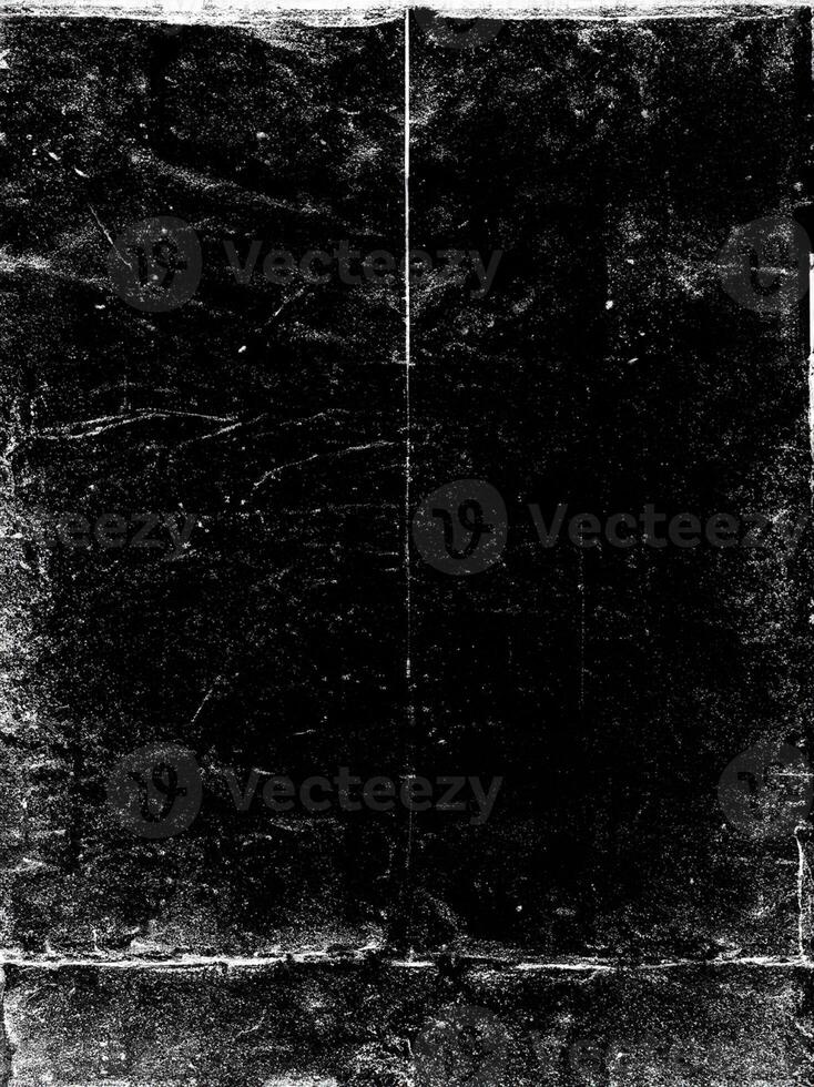 Vintage Black and White Cardboard Texture Background photo