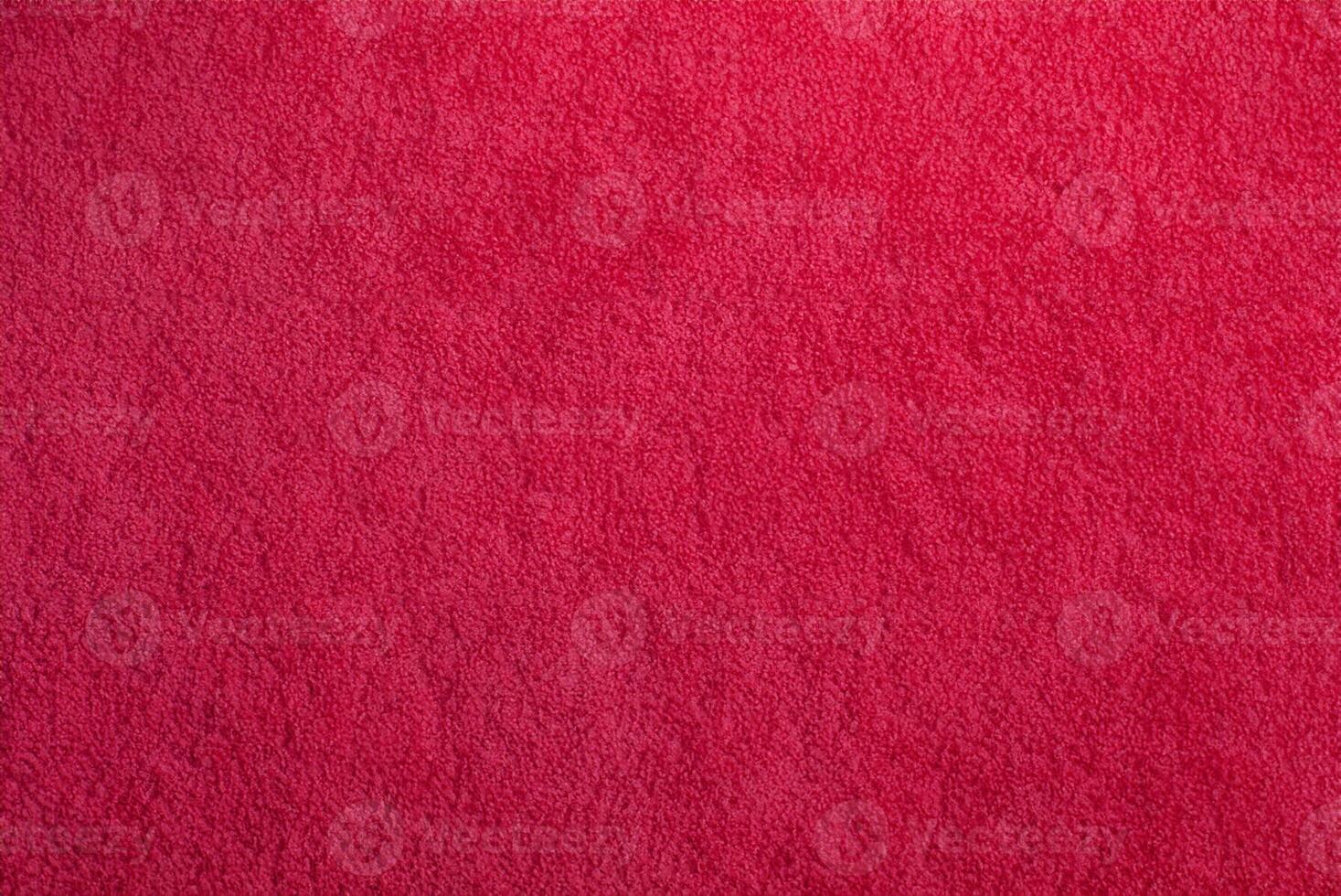 Crimson Towel Texture, Ideal Background for Visual Projects photo
