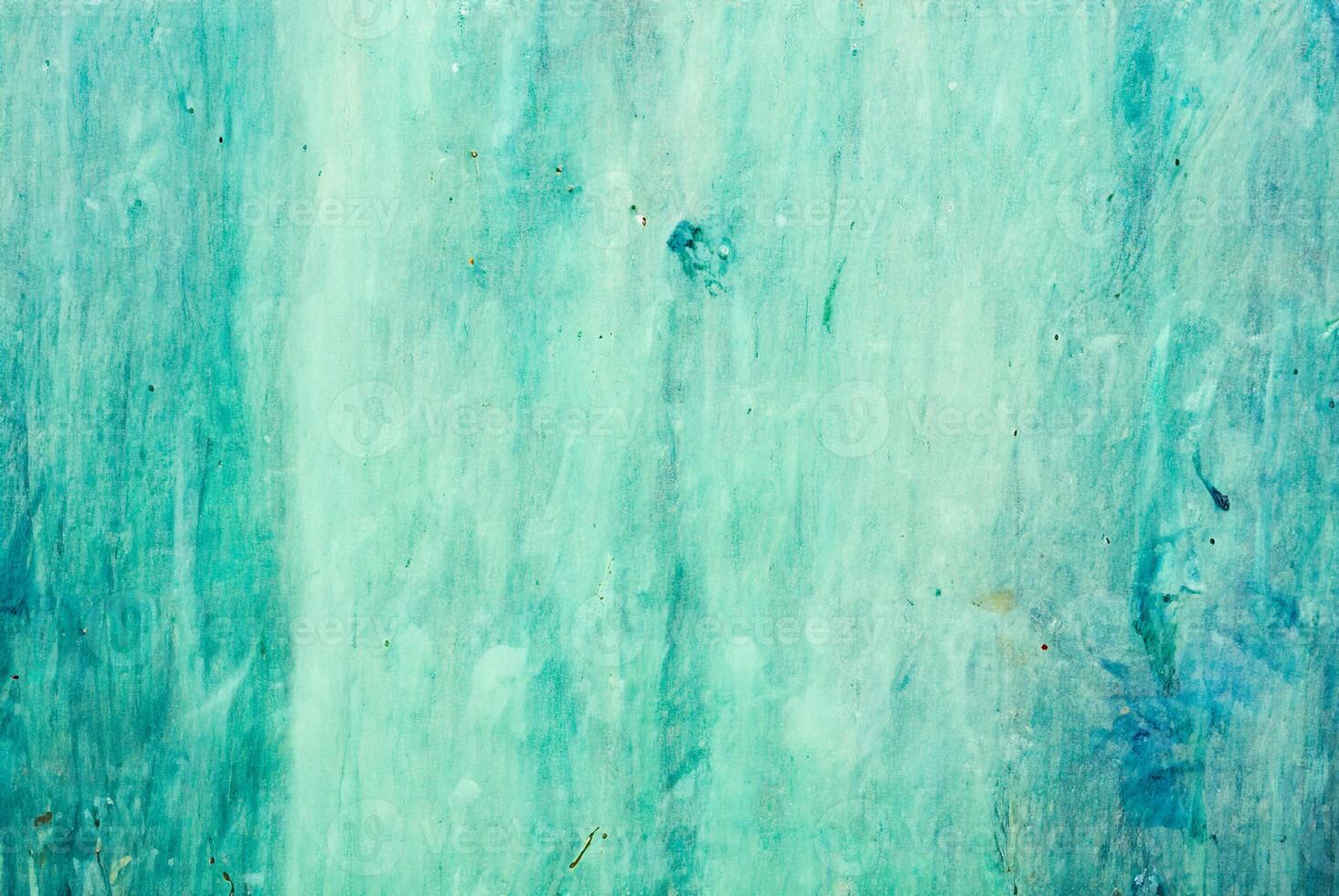 Distressed Green Metal Texture, Rustic Background with Scratches photo