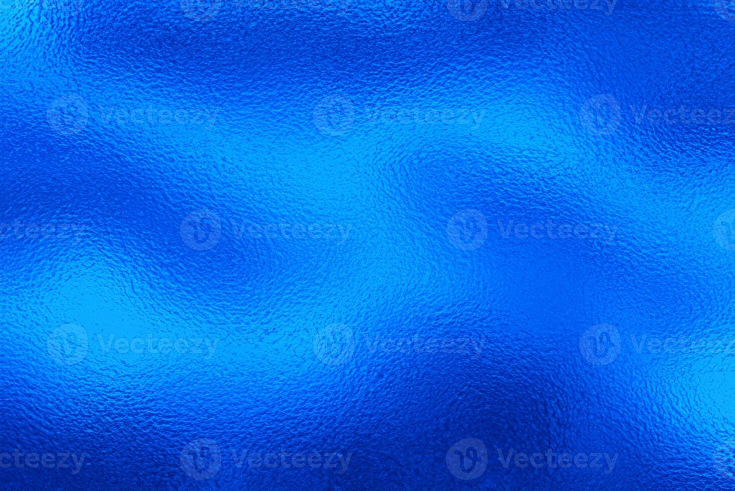 Blue Foil Texture Background with Glass Effect, Illustration for Web Design photo