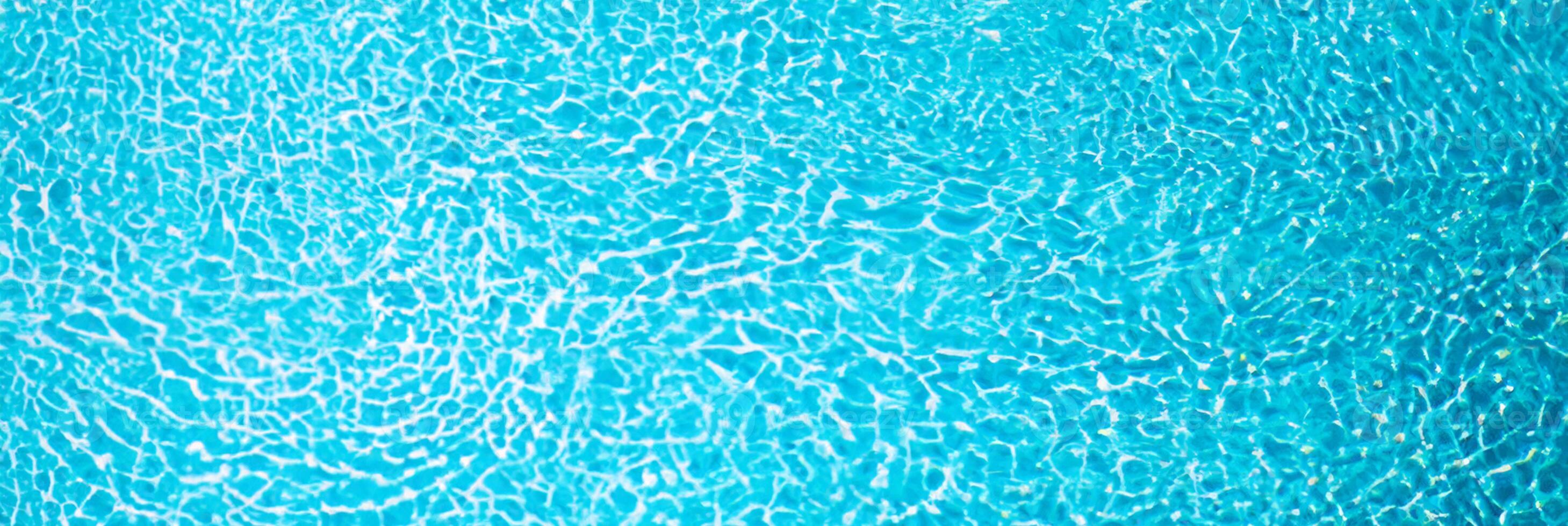 Top-Down Aerial View of Serene Swimming Pool, Ideal for Background or Header Use photo