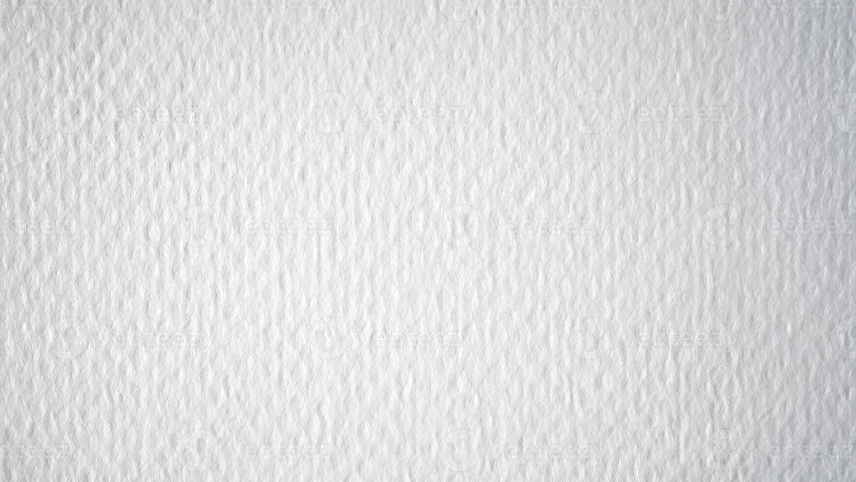 High-resolution Close-up Texture of White Watercolor Paper photo