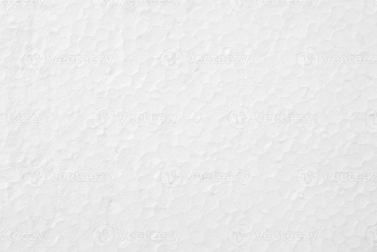 Macro Texture Shot of White Foam Sheet Surface photo