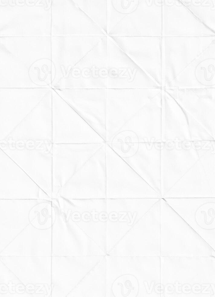 Minimalist Abstract White Folded Paper Texture photo
