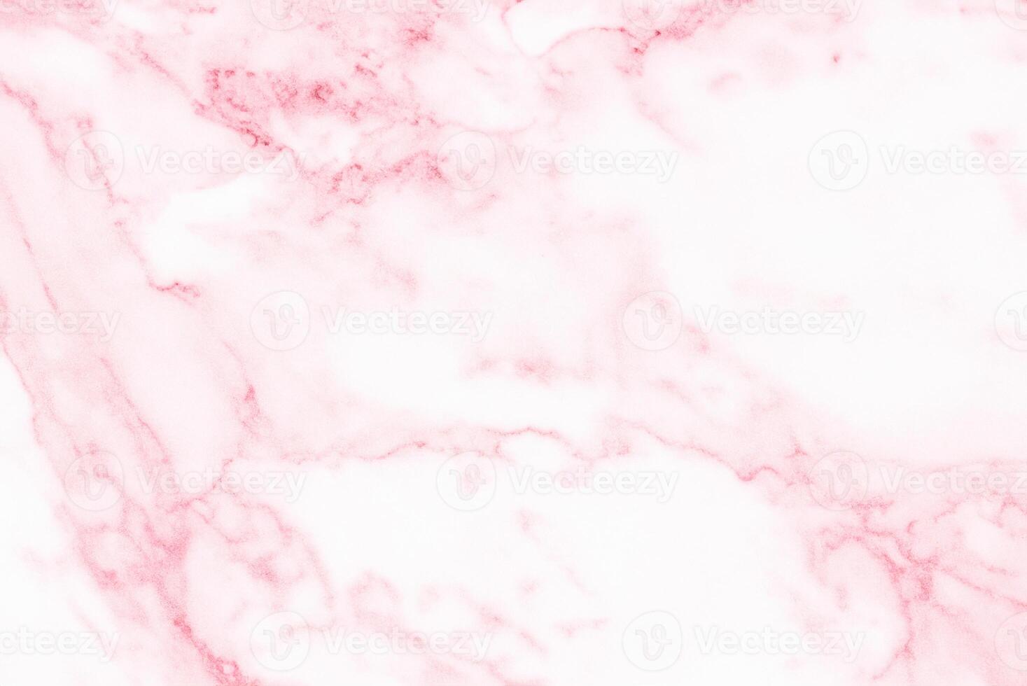 White Marble Granite Wall Surface with Pink Abstract Pattern, Elegant Background for Interior Decoration photo
