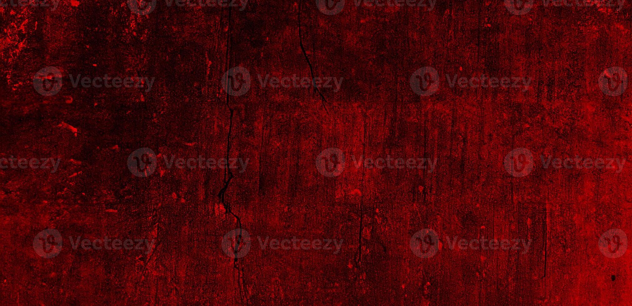 Dark Red Grunge Stucco Wall Texture with Mixed Smooth and Rough Paint photo