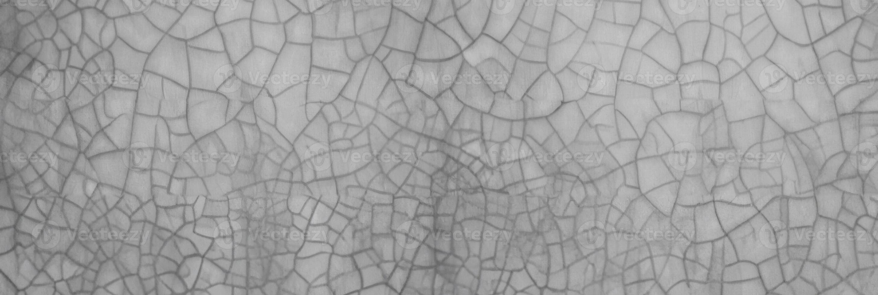 Panoramic Collection of Grey Cracked Cement Wall Surfaces, Versatile 3D Textured Backgrounds for Interior Design, Decoration, and More photo