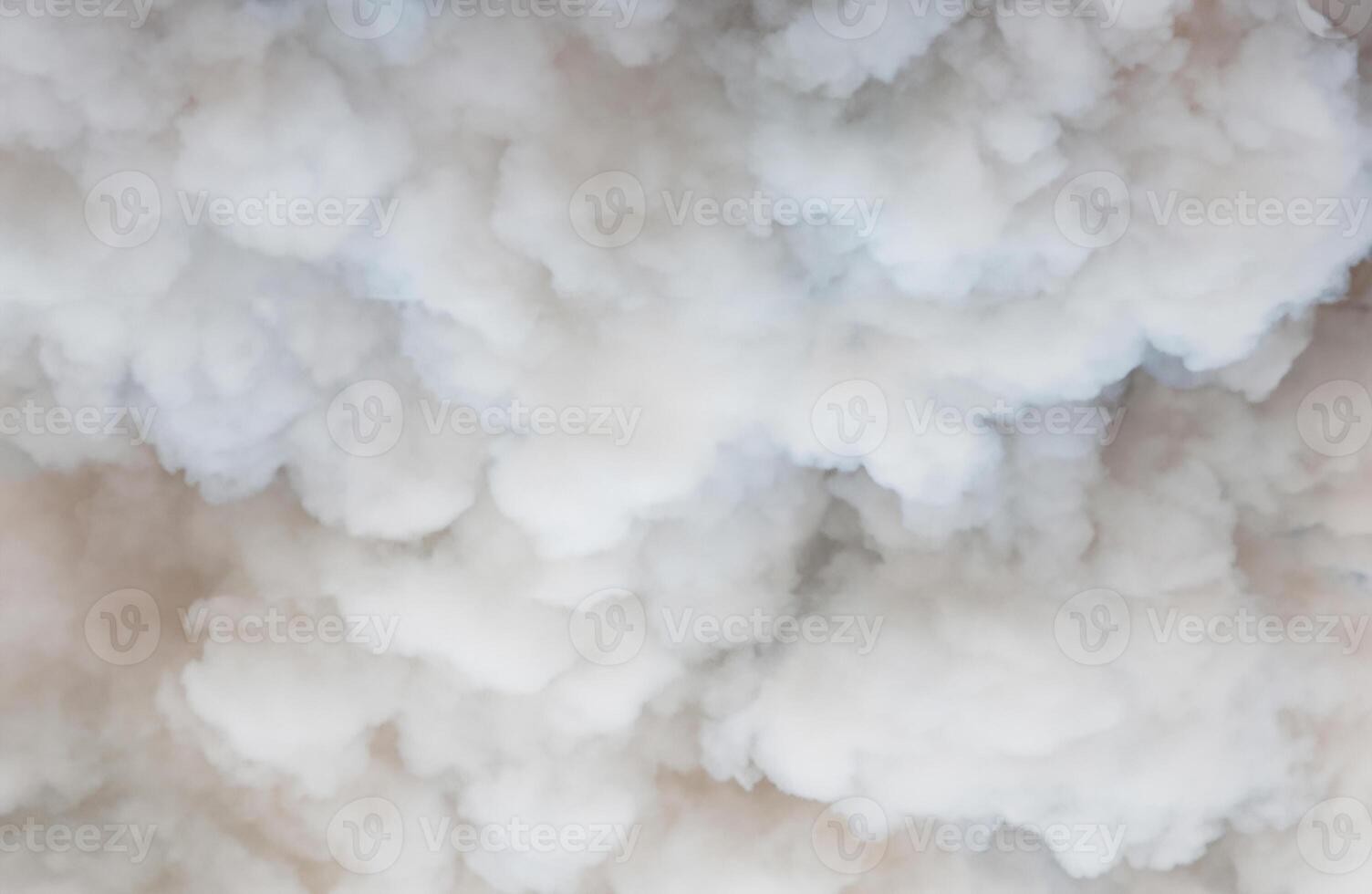 Dynamic Contrast, Close-Up of Swirling White and Billowing Black Smoke photo