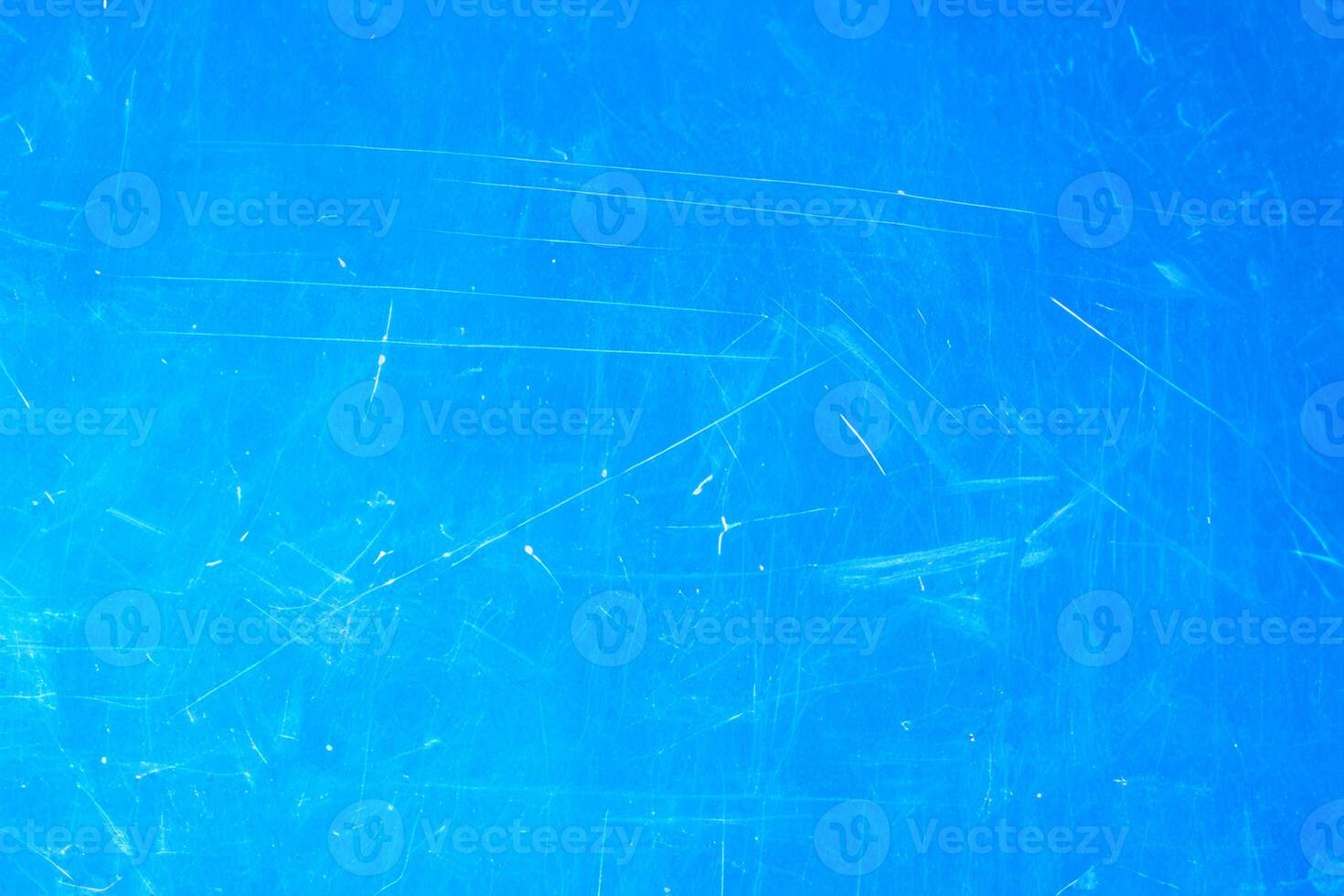 Textured Blue Metal Surface, Reflections and Patina. photo