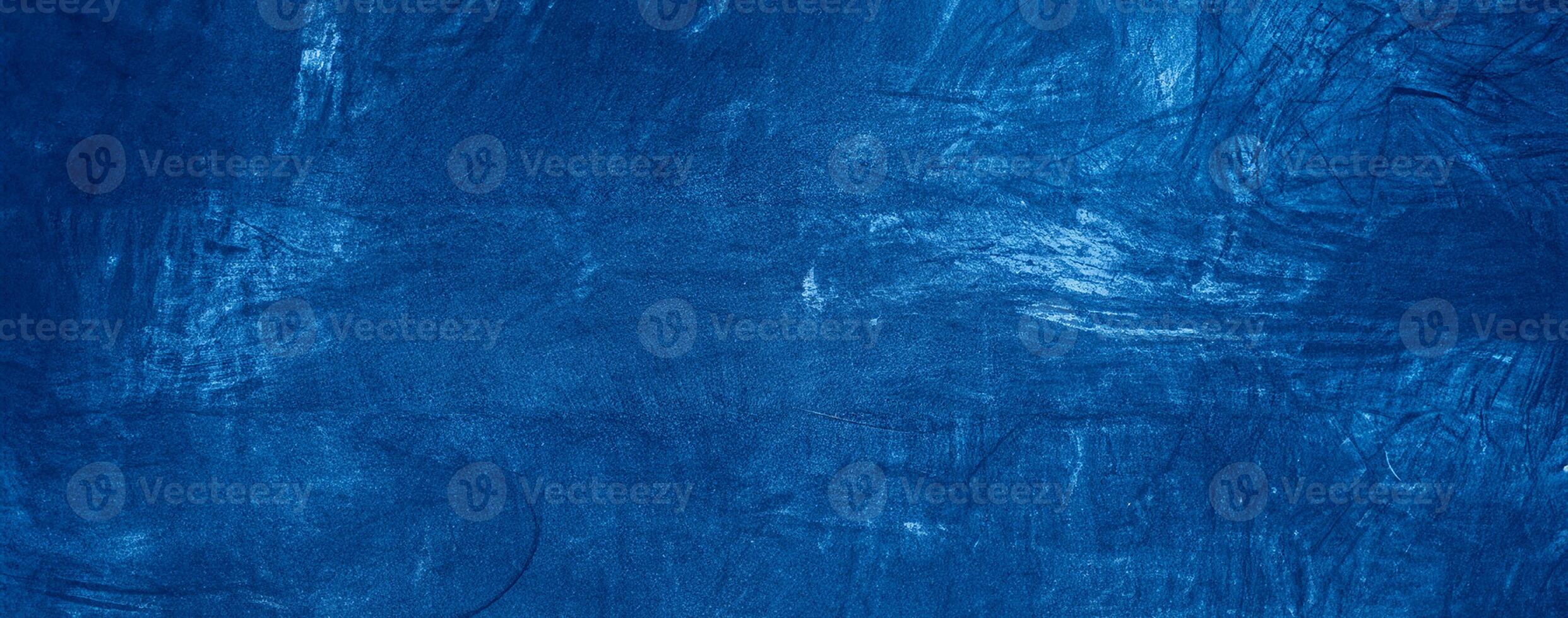 Blue Concrete Wall Texture Background, Abstract Design in Construction Material photo