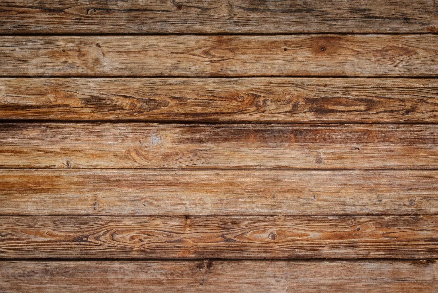 High-Quality Brown Wood Plank Texture, Background of Hardwood Flooring photo