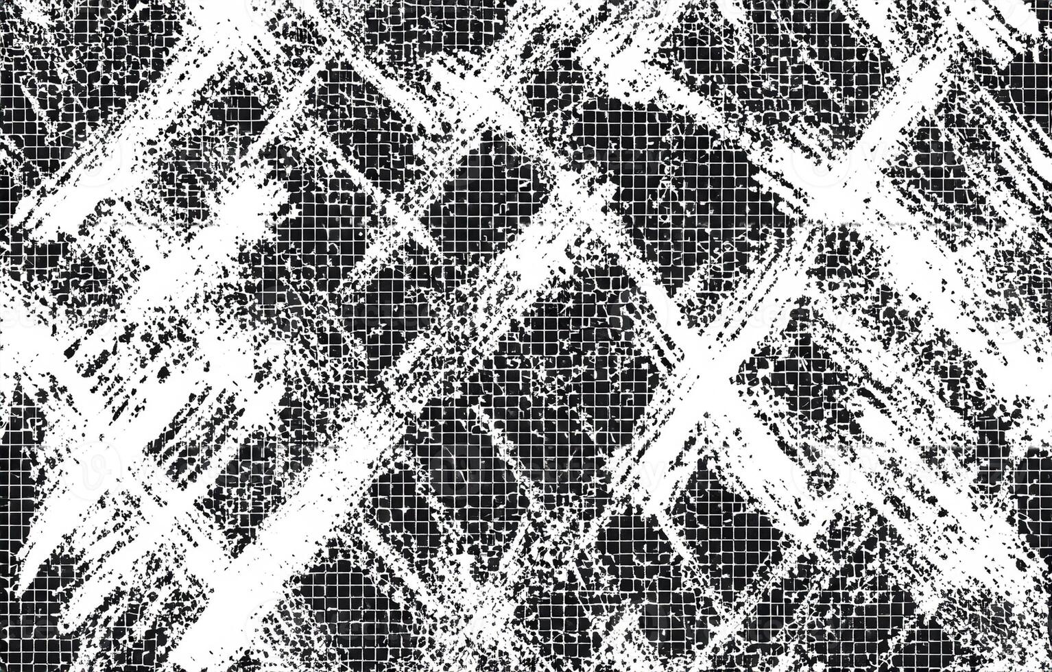 Abstract Urban Grunge Background, Scratch Distress Texture in Black and White. photo