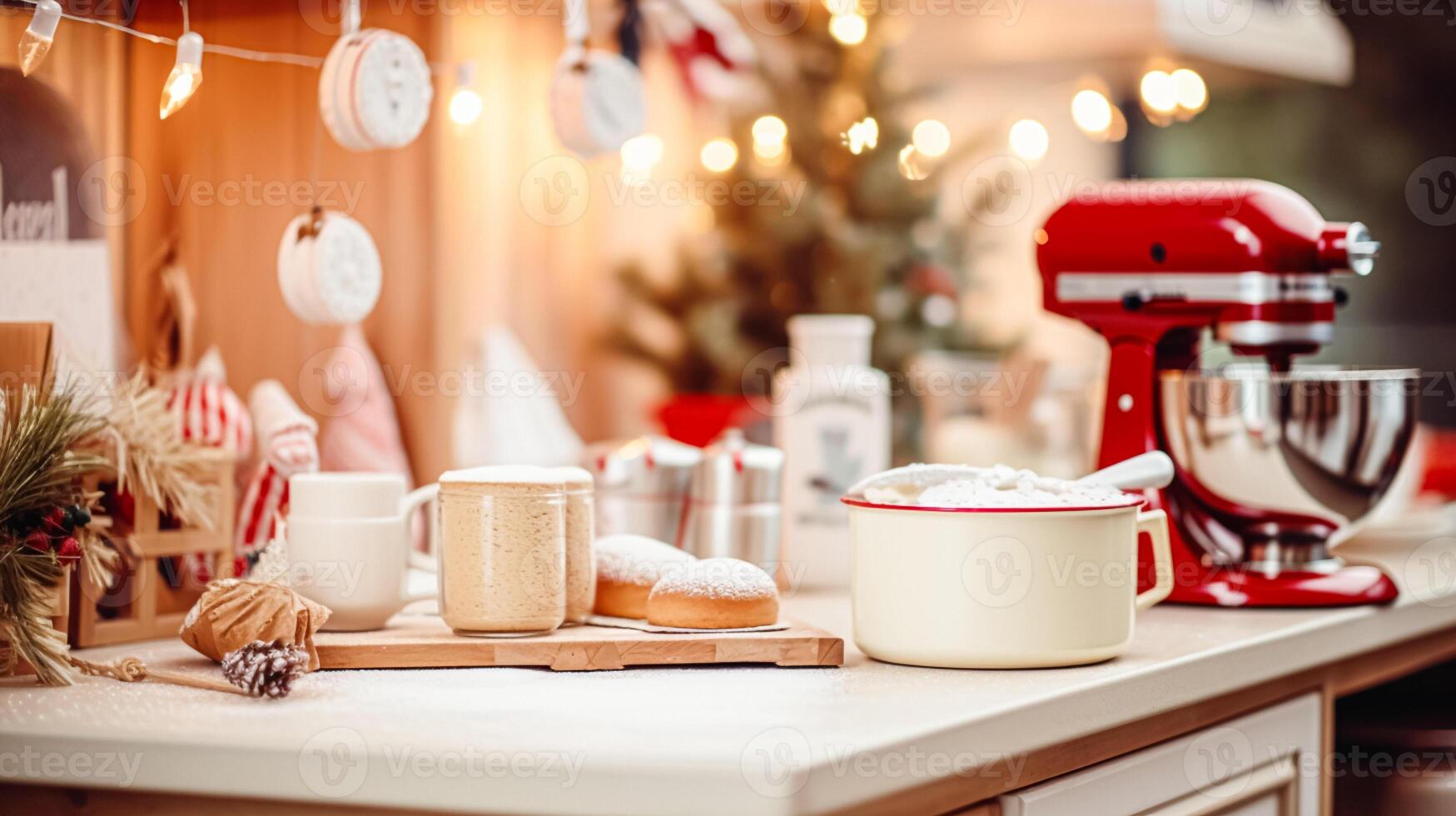 Christmas baking, holidays recipe and home cooking, holiday bakes, ingredients and preparation in English country cottage kitchen, homemade food and cookbook photo