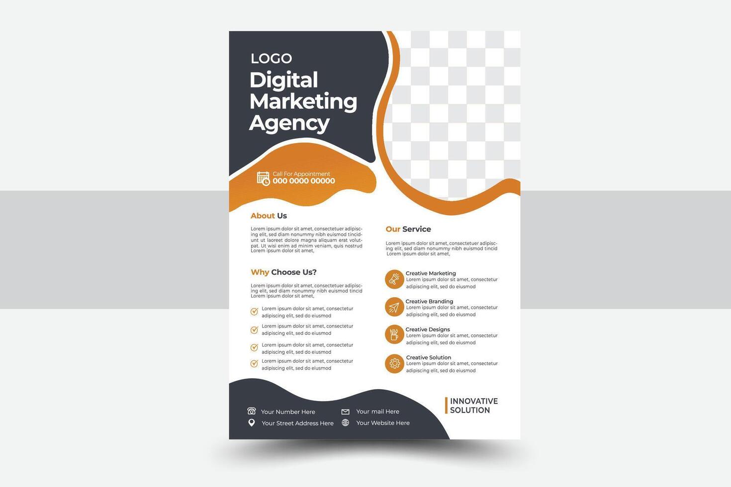 Annual report brochure flyer design template , Leaflet, presentation book cover templates, layout in A4 size vector