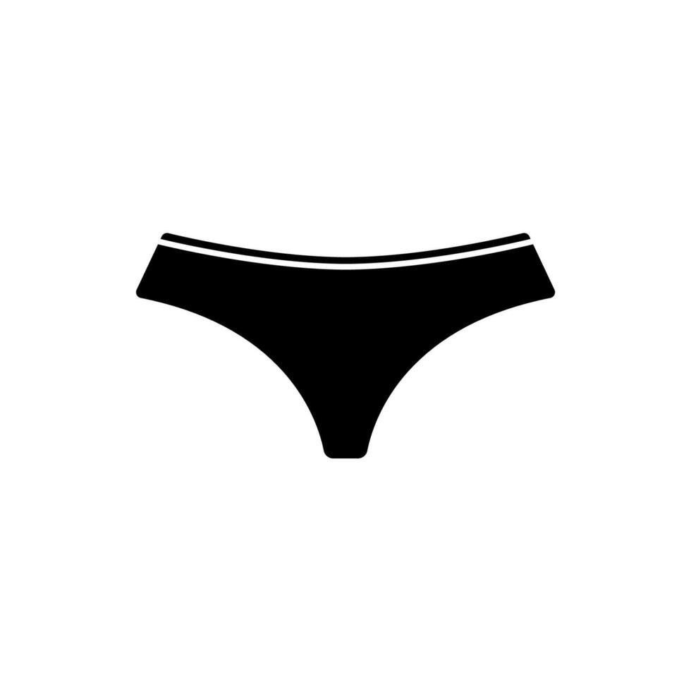 panties concept line icon. Simple element illustration. panties concept outline symbol design. vector