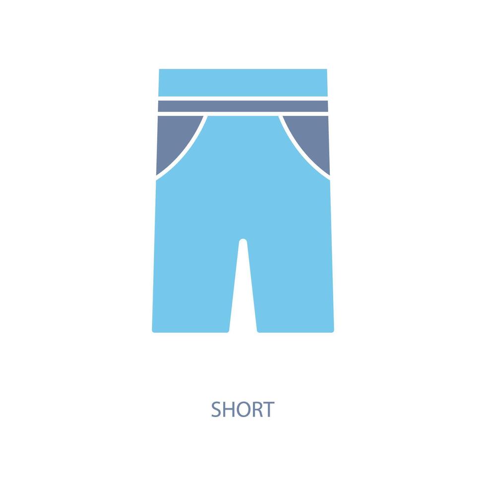 short concept line icon. Simple element illustration. short concept outline symbol design. vector