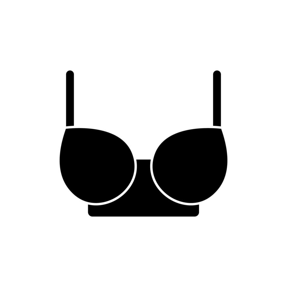 bra concept line icon. Simple element illustration. bra shirt concept outline symbol design. vector
