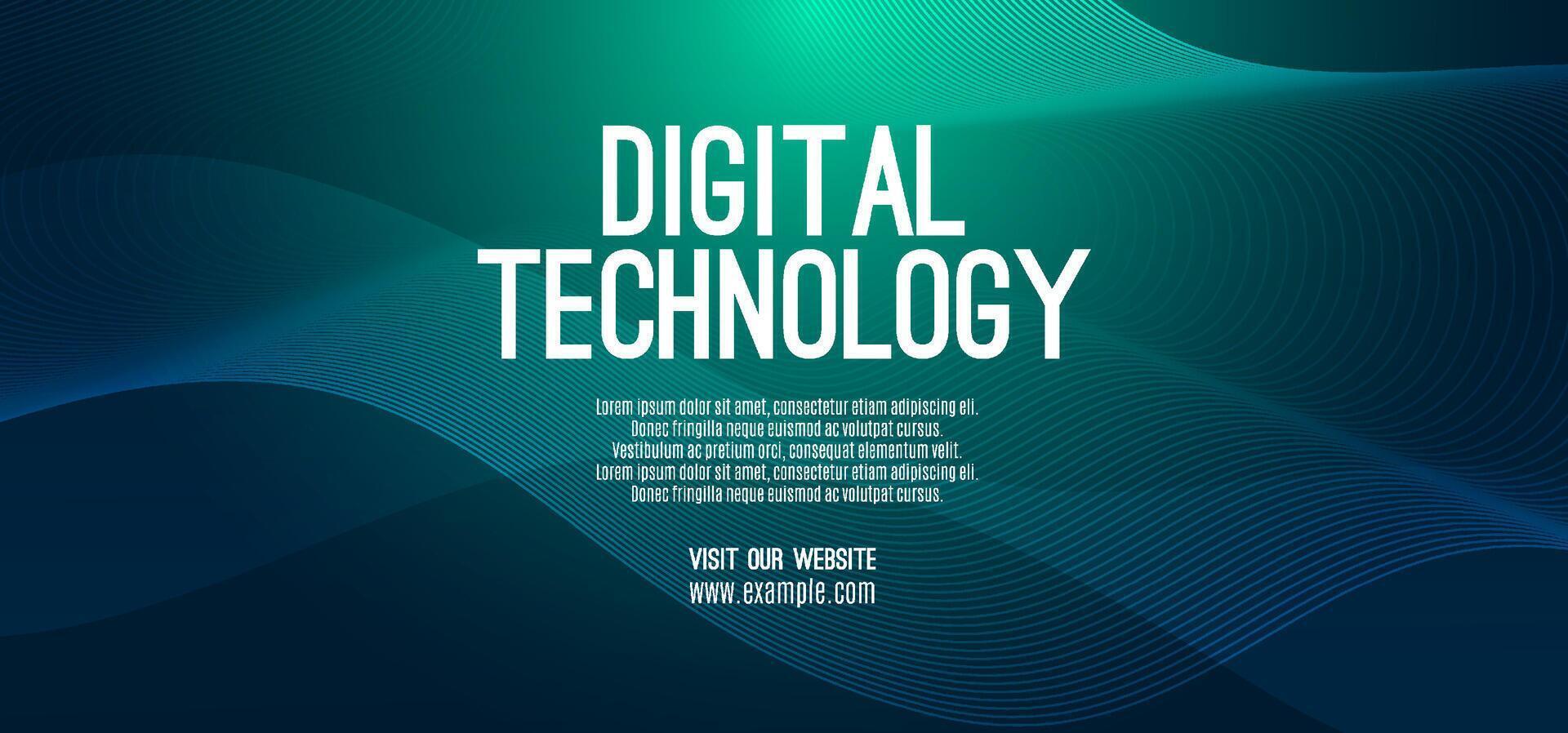 Digital technology speed connect blue green background, cyber nano information, abstract communication, innovation future tech data, internet network connection, Ai big data, line dot illustration vector