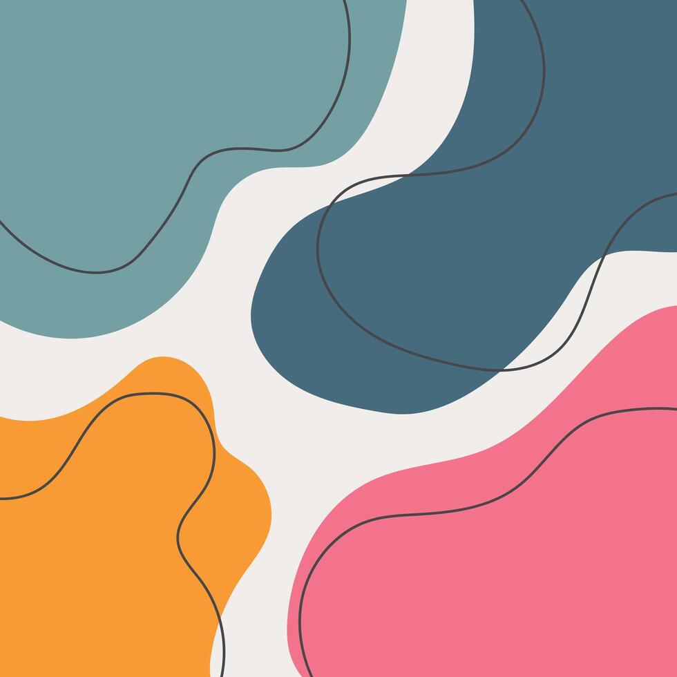 Vintage shape background vector