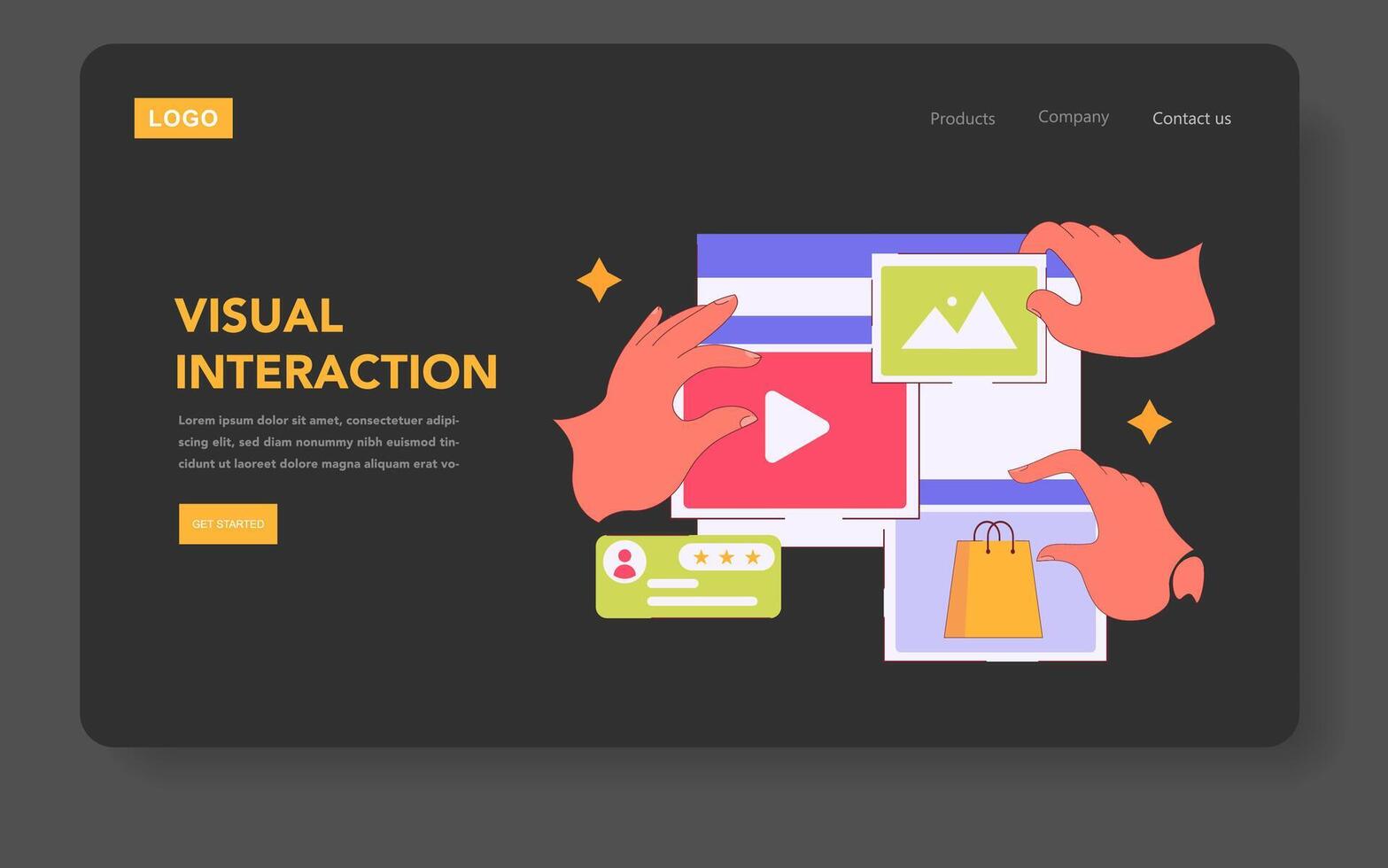 Millennials Targeting. Flat Illustration vector