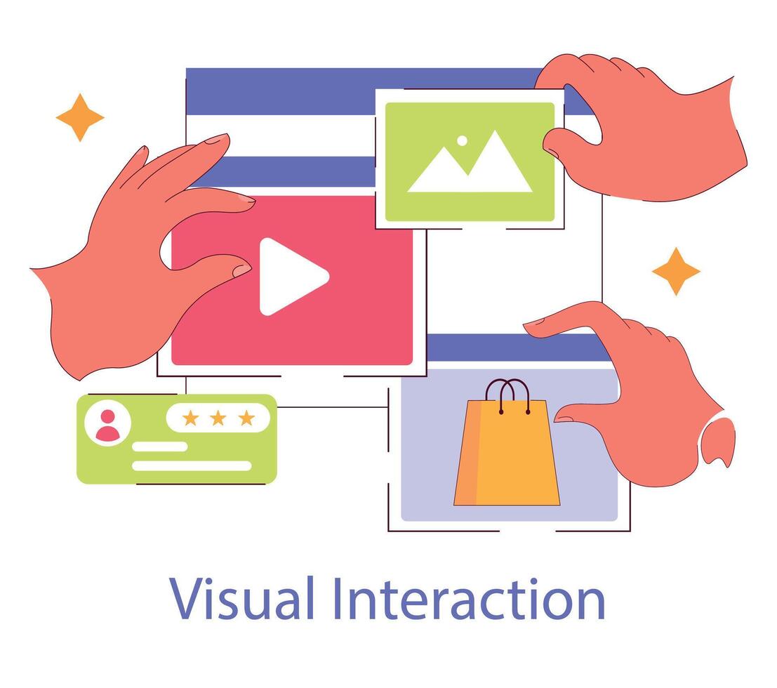 Millennials Targeting. Flat Illustration vector