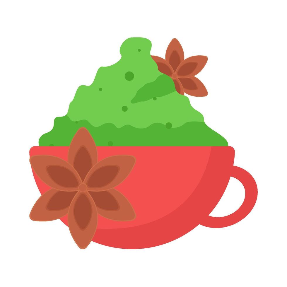 Illustration of herb vector