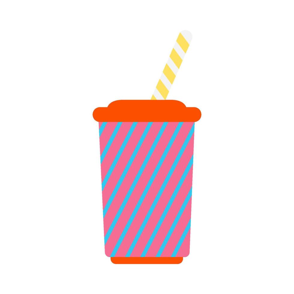 illustration of drink cup vector