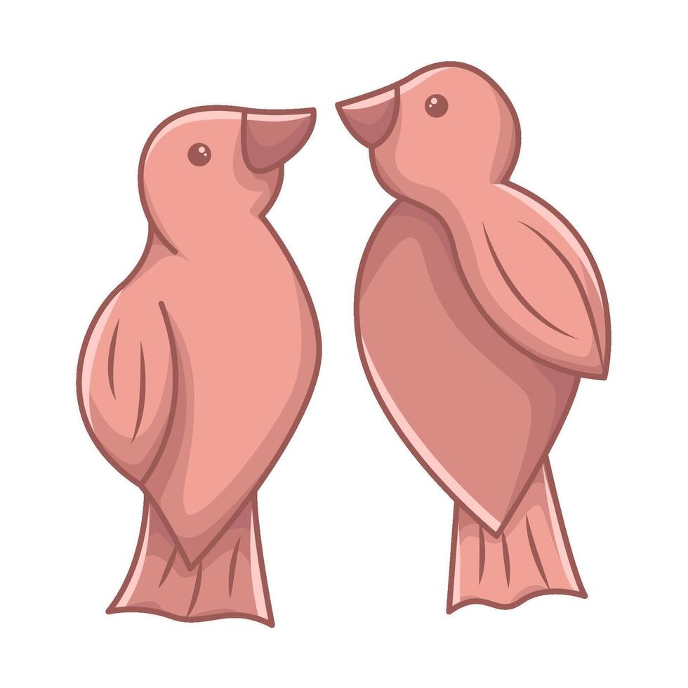 Illustration of couple bird vector