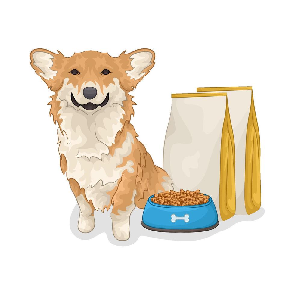 Illustration of dog vector