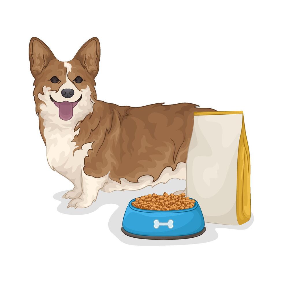 Illustration of dog vector