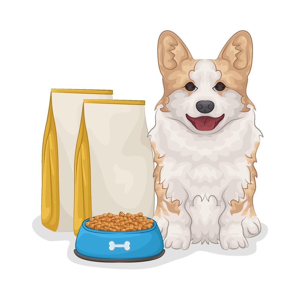Illustration of dog vector