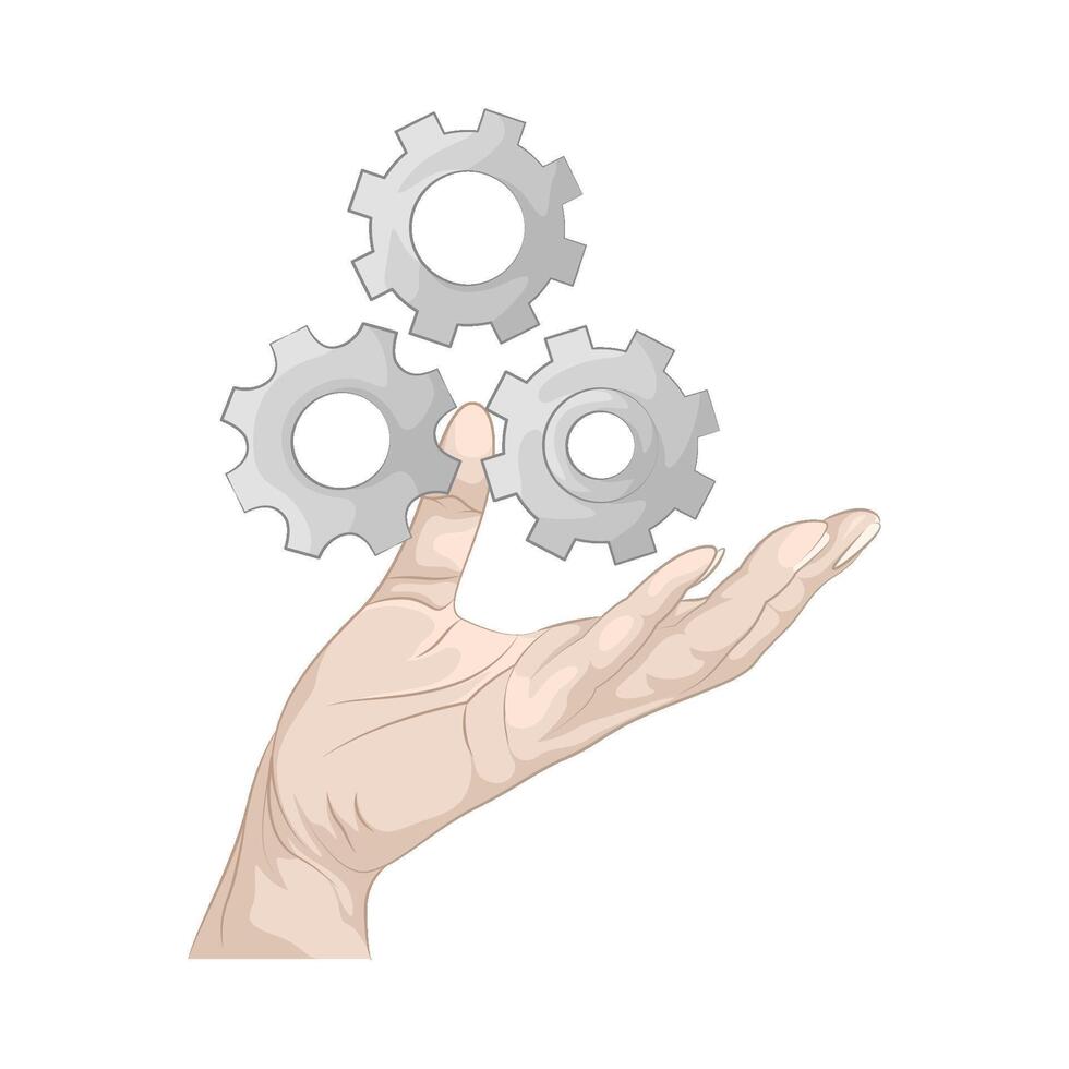 Illustration of setting vector