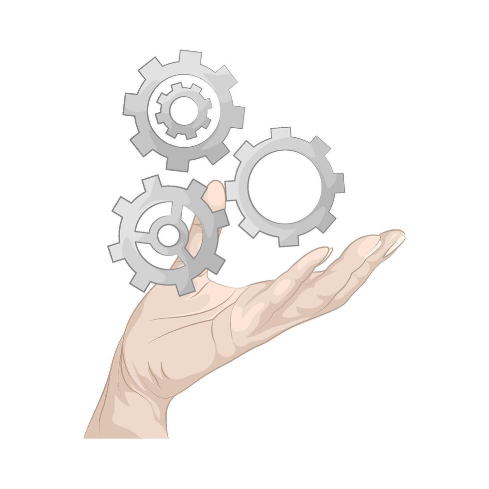 Illustration of setting vector