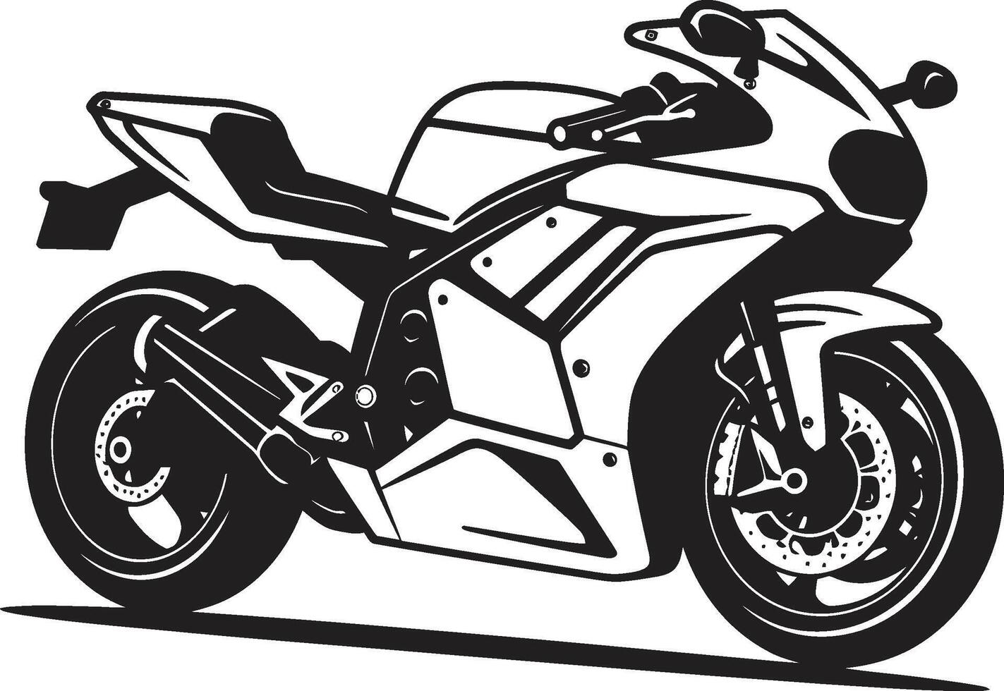 DarkDynamo Dynamo of Darkness in Supersport Form StealthStunner Stunning the Roads with Stealth vector