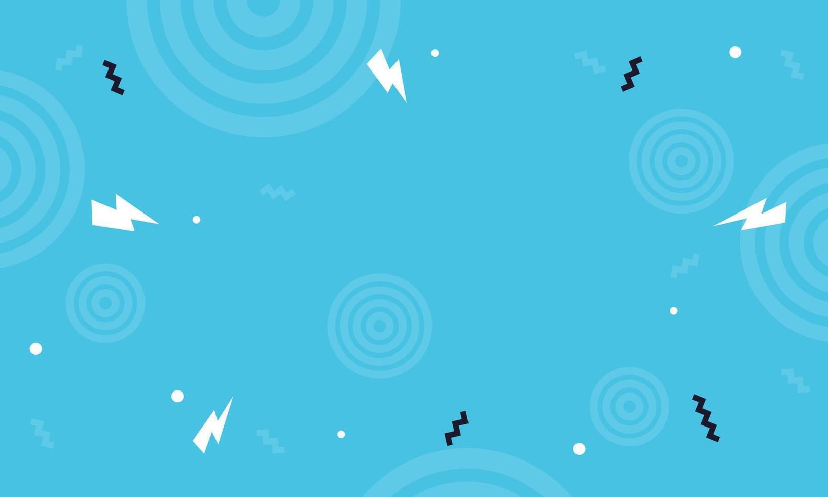 Trendy modern abstract background with memphis elements vector
