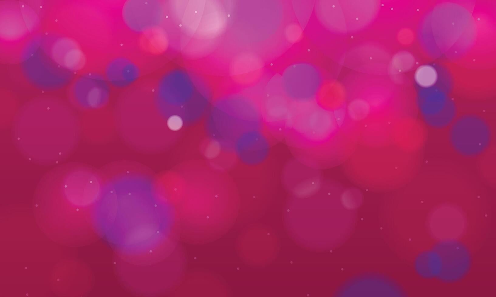 Realistic bokeh lights wallpaper design vector