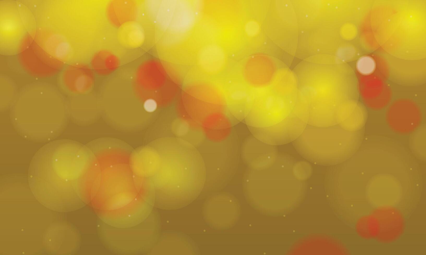 Realistic bokeh lights wallpaper design vector