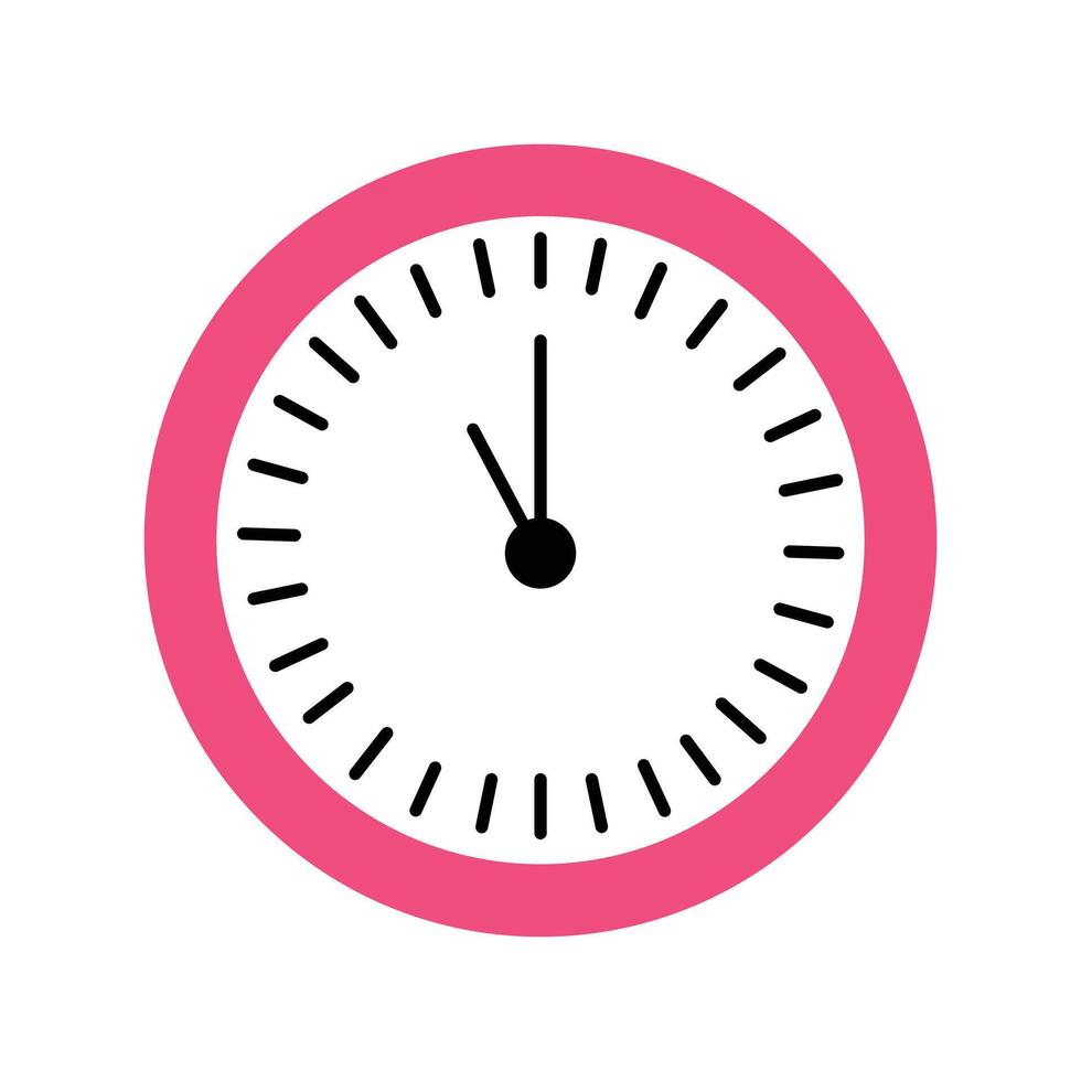Time clock watch isolated icon on white background vector