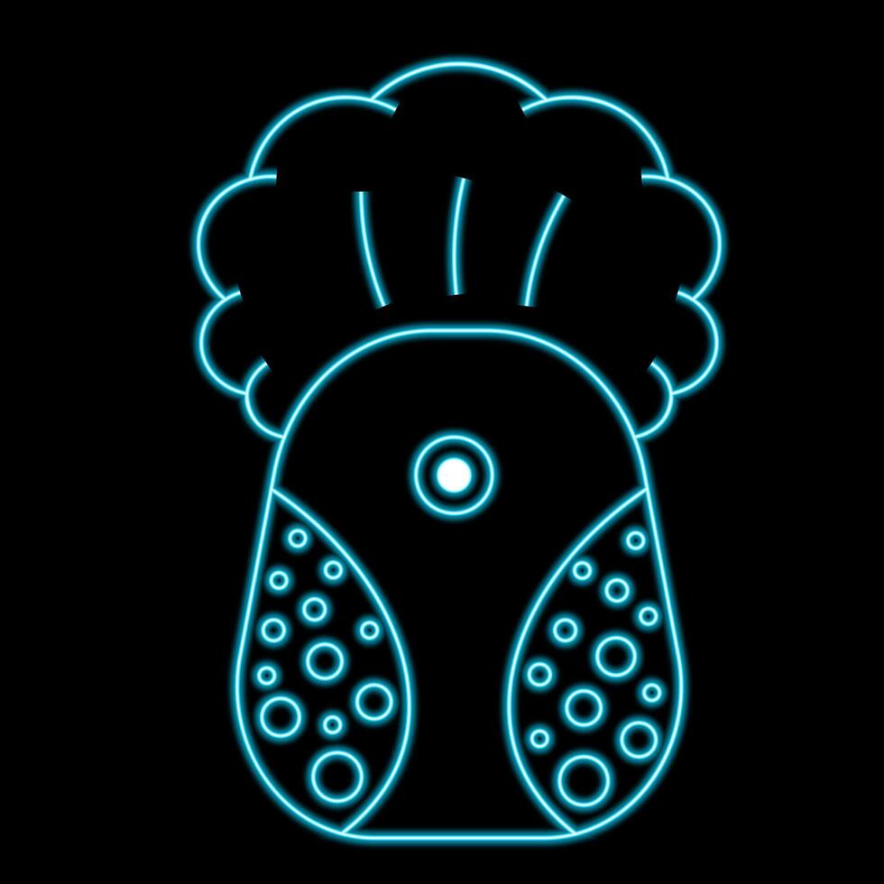 Home Humidifier in neon effect vector
