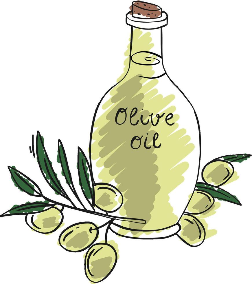 The Ollive Oil vector
