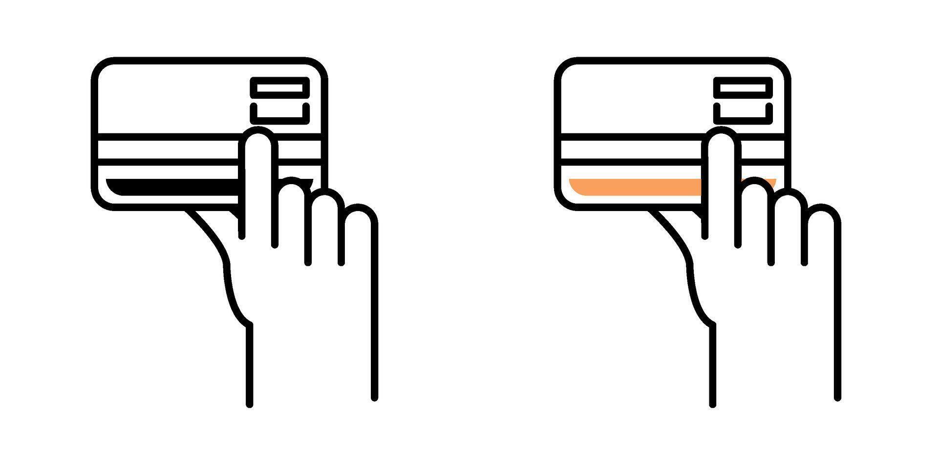 Shopping icon. Online shopping. Black icon. Discount icon. Shopping logo. Silhouette icon. vector