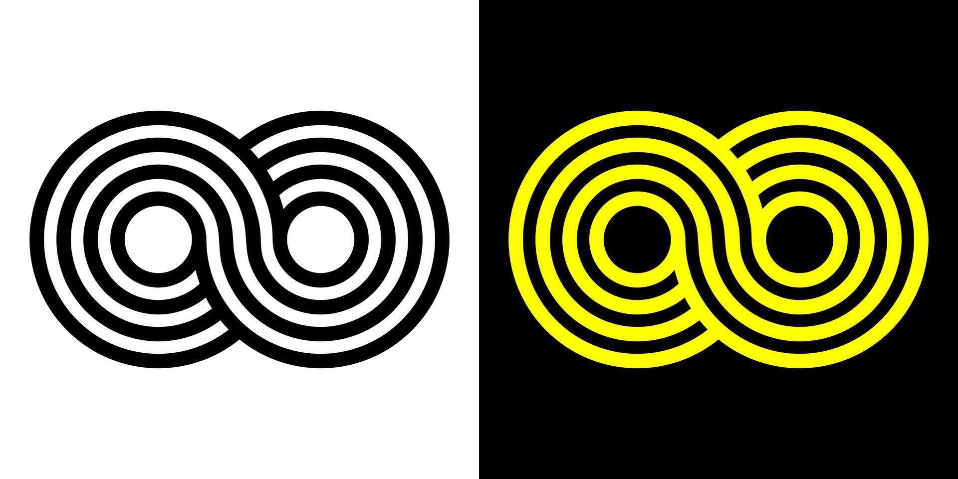 Infinity Symbol, infinity loop or icon, infinity logo infinity sign symbol. vector