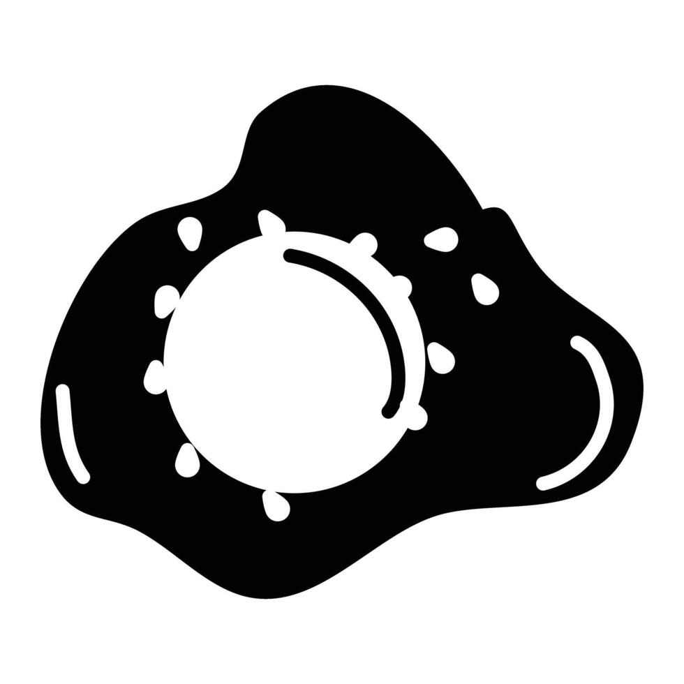 omelette icon and logo vector