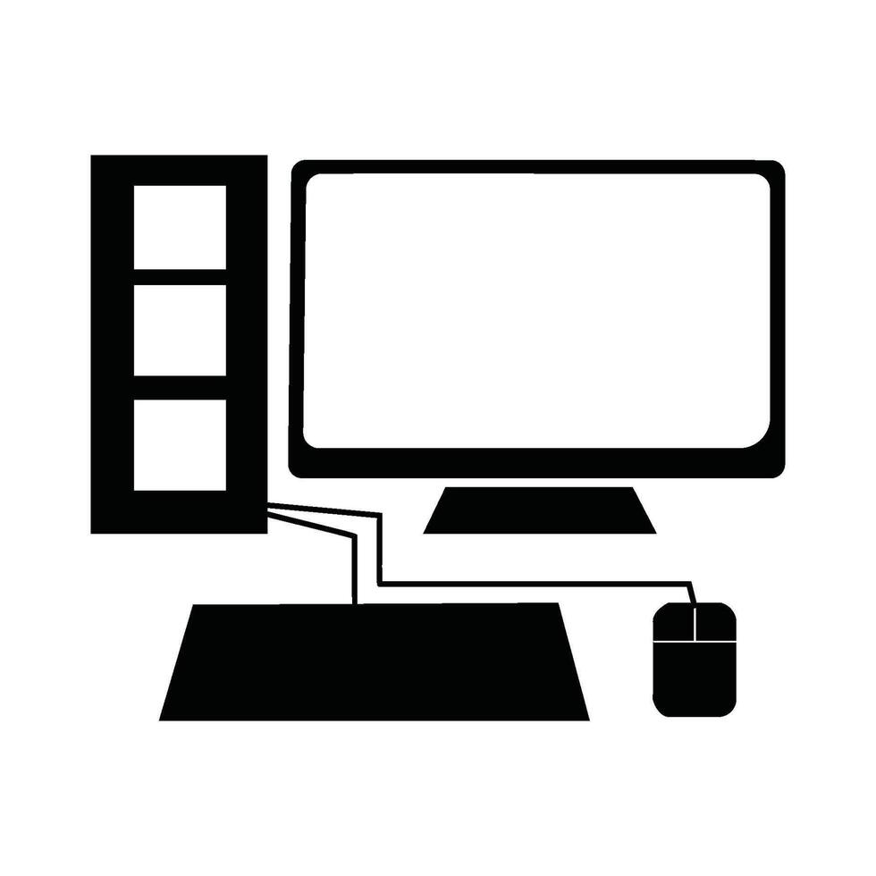 computer icon pc illustration symbol design vector