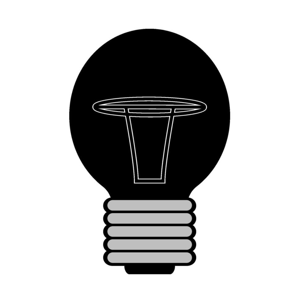 icon illustration of lamp vector
