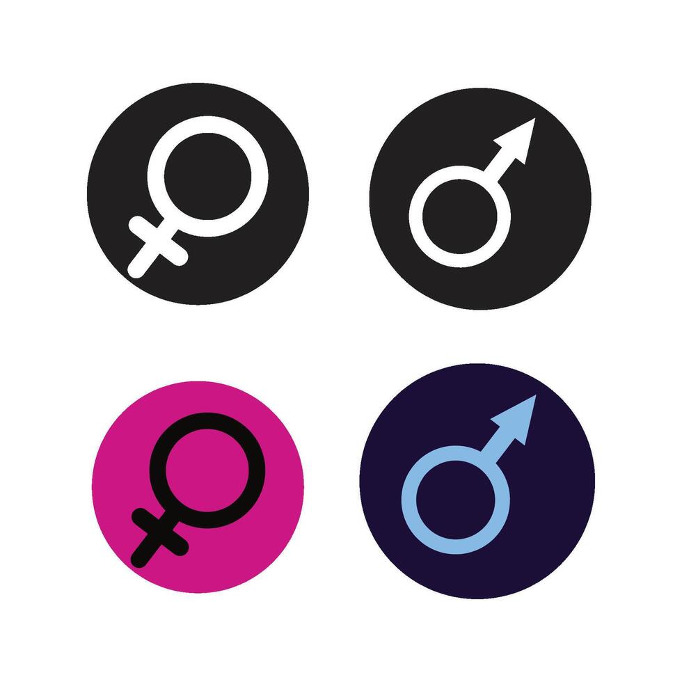 ILLUSTRATION OF SEX ICONS vector